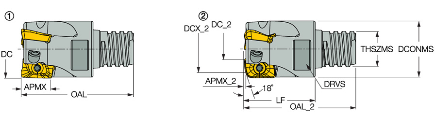 HM90 E90A D1.25-5MMT21JHP