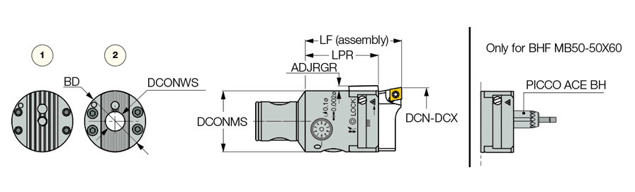 ‎BHF MB40-40X80