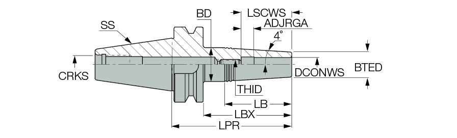BT30 SRK12X50